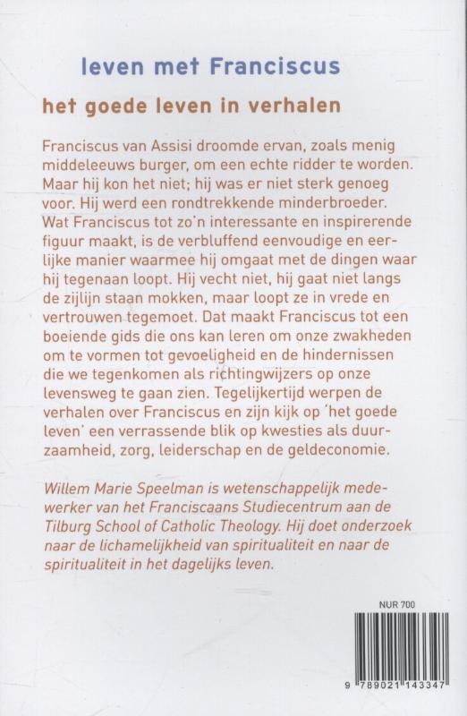 Leven met Franciscus achterkant