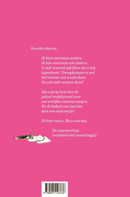 De vuurzeevlieg en andere dierenverhalen De vuurzeevlieg en andere dierenverhalen achterkant