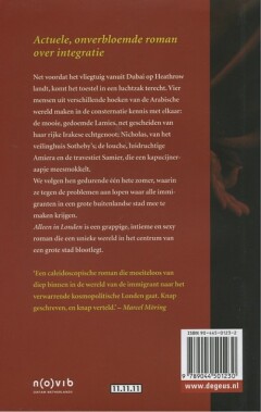Alleen in Londen achterkant