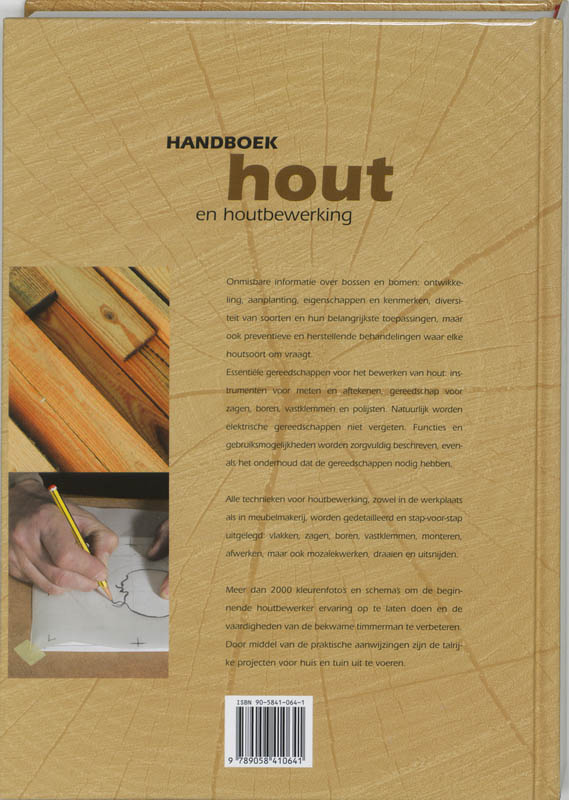 Handboek Hout En Houtbewerking achterkant