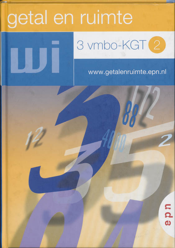 boekenbalie_9789011083004_cover Getal en Ruimte 3 vmbo-KGT 2