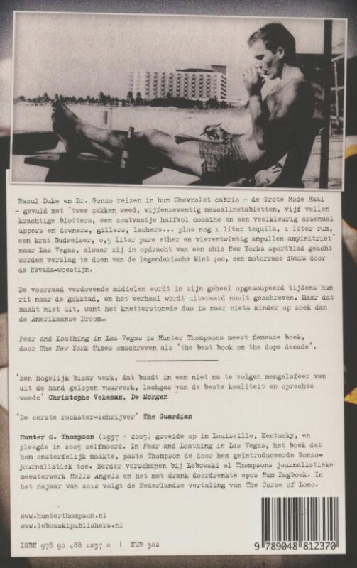Fear and loathing in Las Vegas achterkant
