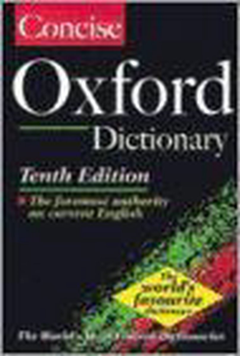 The Concise Oxford English Dictionary