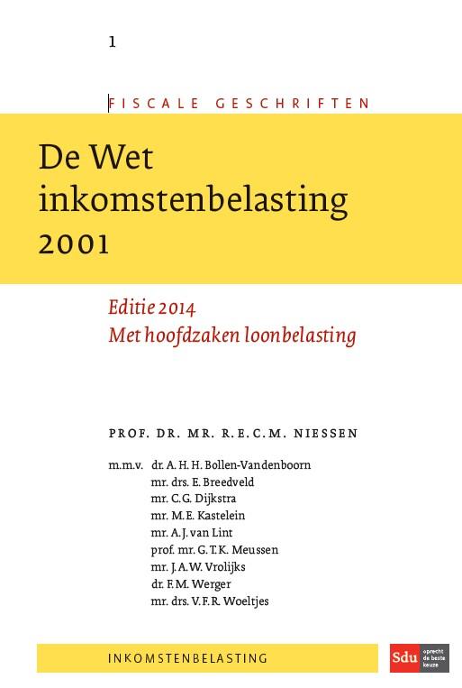 De Wet Inkomstenbelasting 2001 / 2014 / Fiscale geschriften / 1