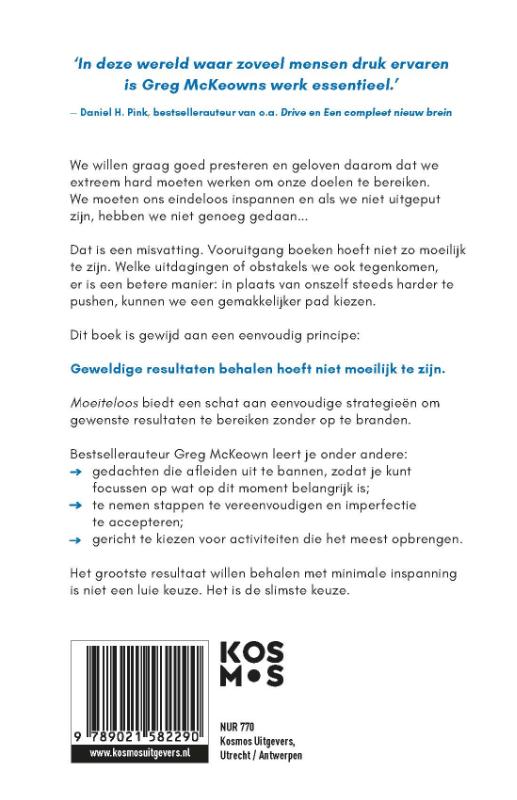 Moeiteloos achterkant