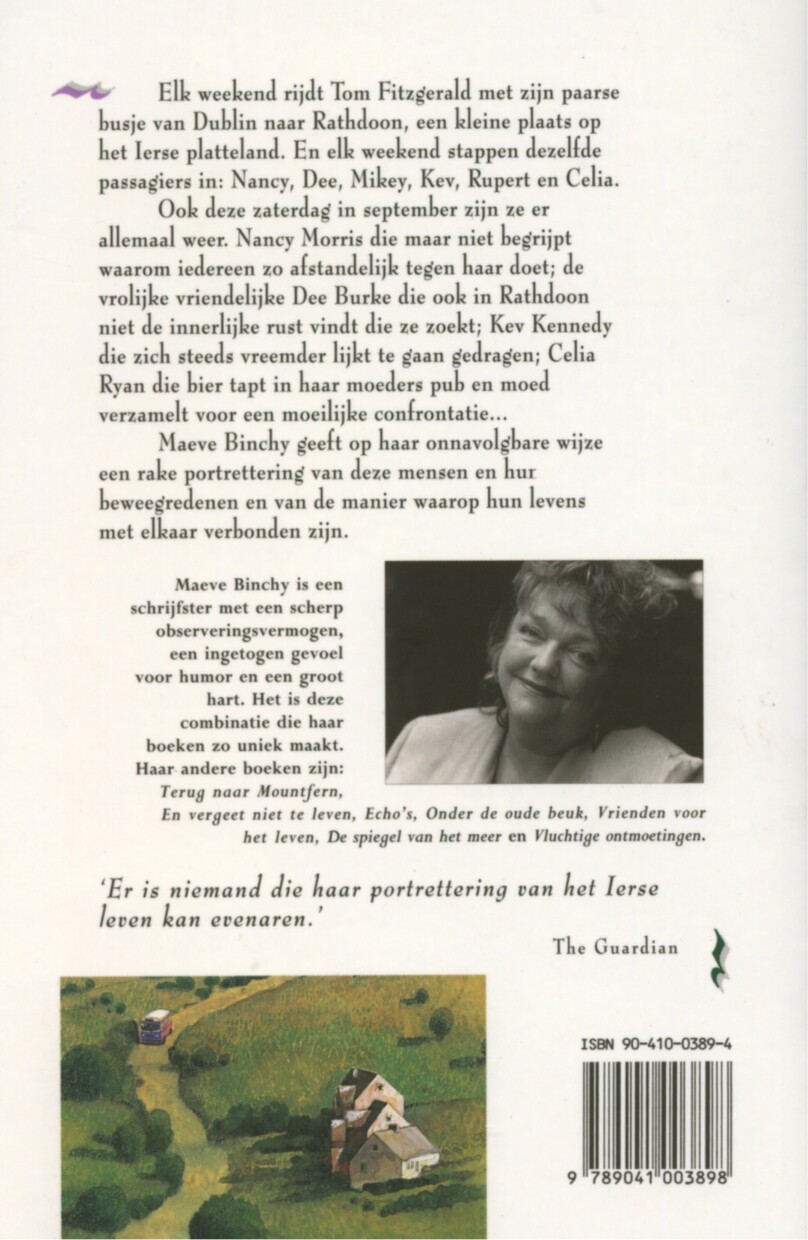 Een zaterdag in september Een zaterdag in september achterkant