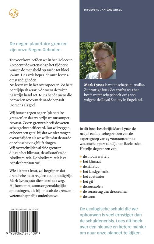 De mens als god / Paradigma achterkant