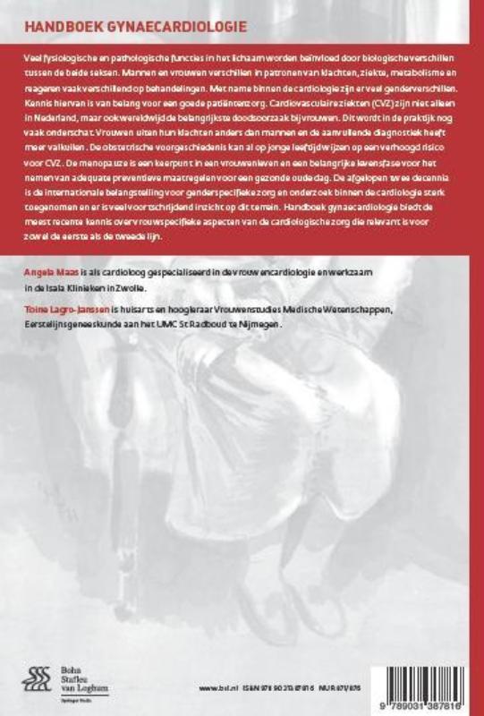 Handboek gynaecardiologie achterkant