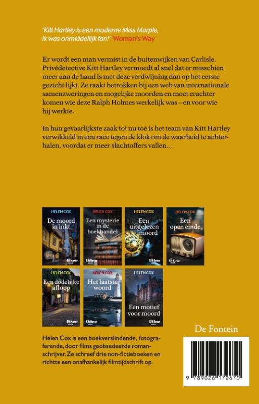 Een ongeschreven regel / Kitt Hartley / 8 achterkant