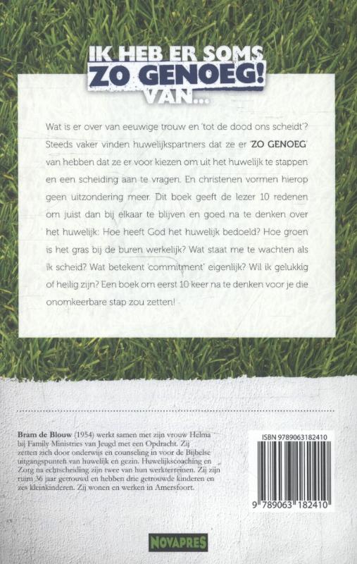 Ik heb er soms zo genoeg van Ik heb er soms zo genoeg van achterkant