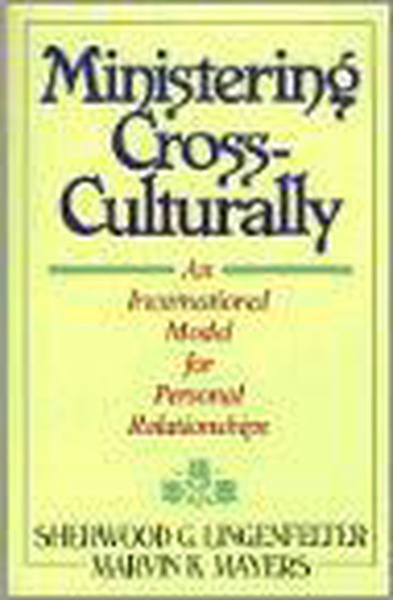 Ministering Cross-Culturally