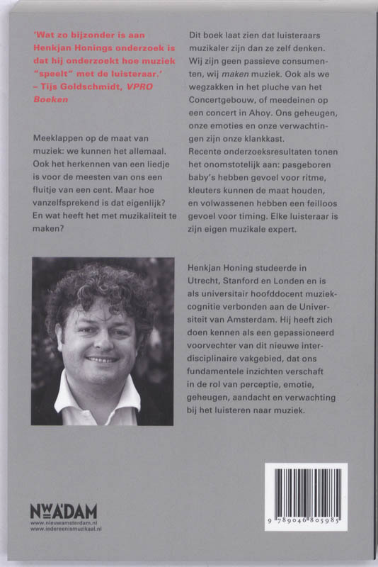 Iedereen is muzikaal Iedereen is muzikaal achterkant