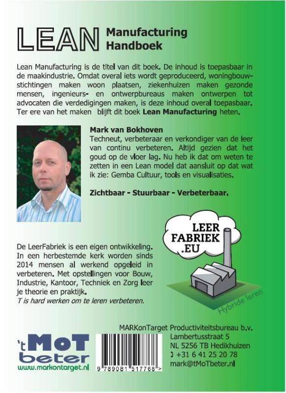 Lean manufacturing achterkant