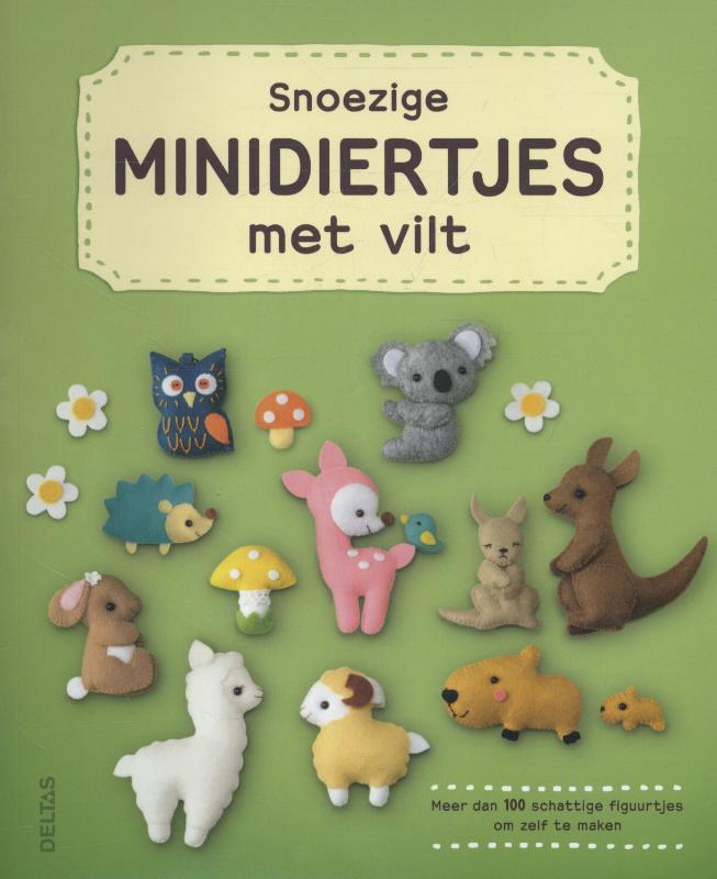 Snoezige Minidiertjes Met Vilt thumbnail