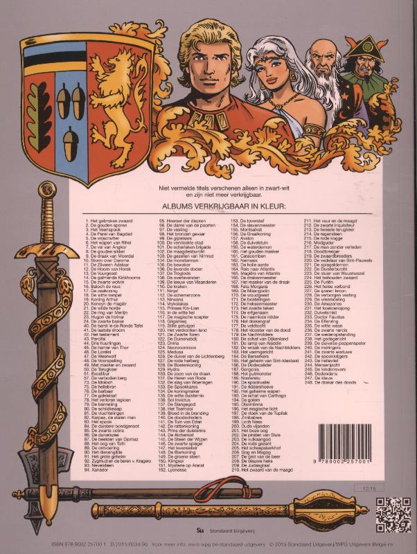 De drakar des doods / De Rode Ridder / 248 achterkant