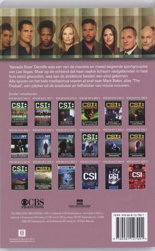 CSI CSI achterkant