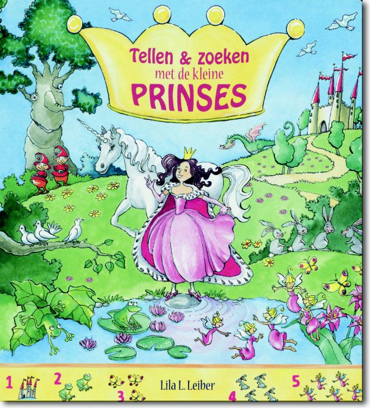 Tellen en zoeken met de kleine prinses