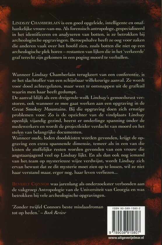 Levend begraven / Lindsay Chamberlain, forensisch detective achterkant