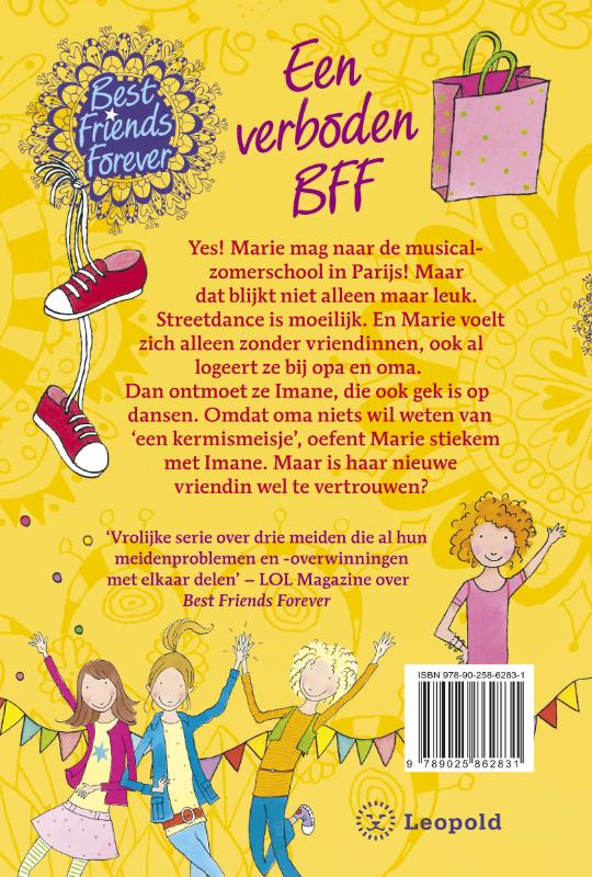 Een verboden BFF / Best Friends Forever achterkant