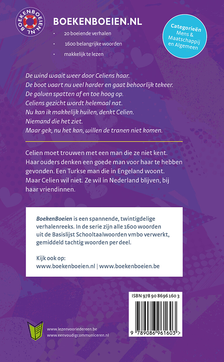 Uitgehuwelijkt / Boeken boeien / 18 achterkant