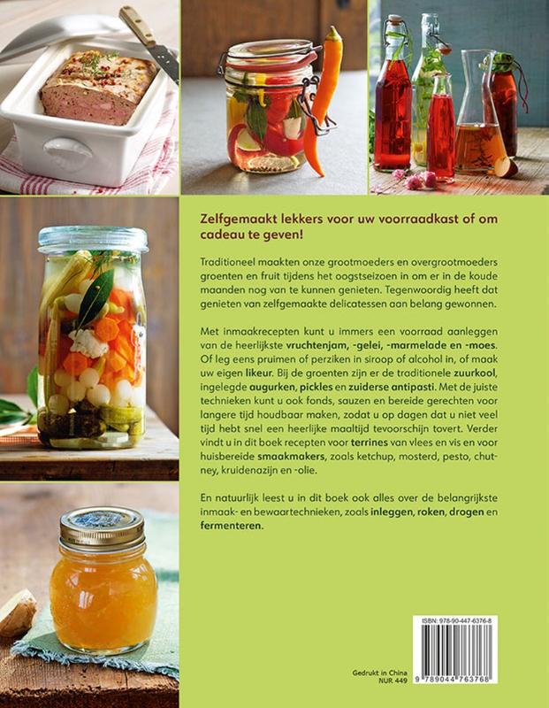 Handboek inmaken & bewaren achterkant