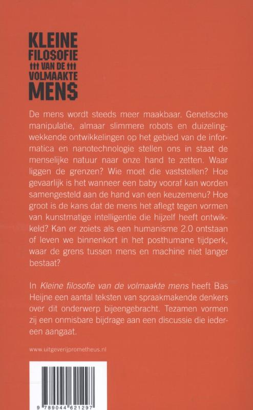 Kleine filosofie van de volmaakte mens achterkant