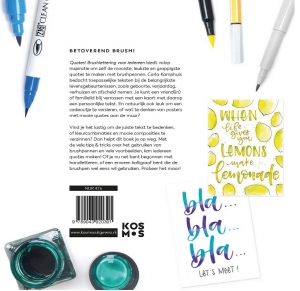 Quotes! brushlettering voor iedereen achterkant