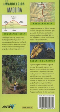 Madeira / ANWB wandelgids achterkant