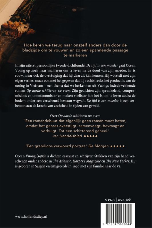 De tijd is een moeder achterkant