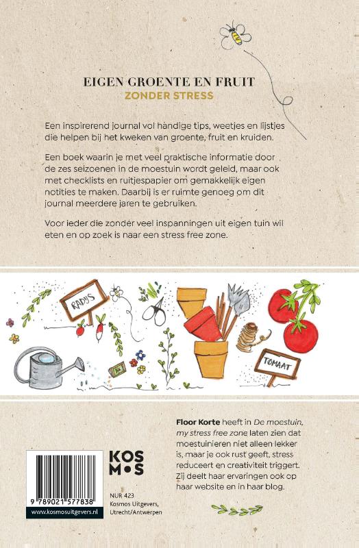 Een jaar in de moestuin achterkant