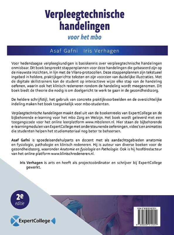 Verpleegtechnische handelingen voor het mbo achterkant