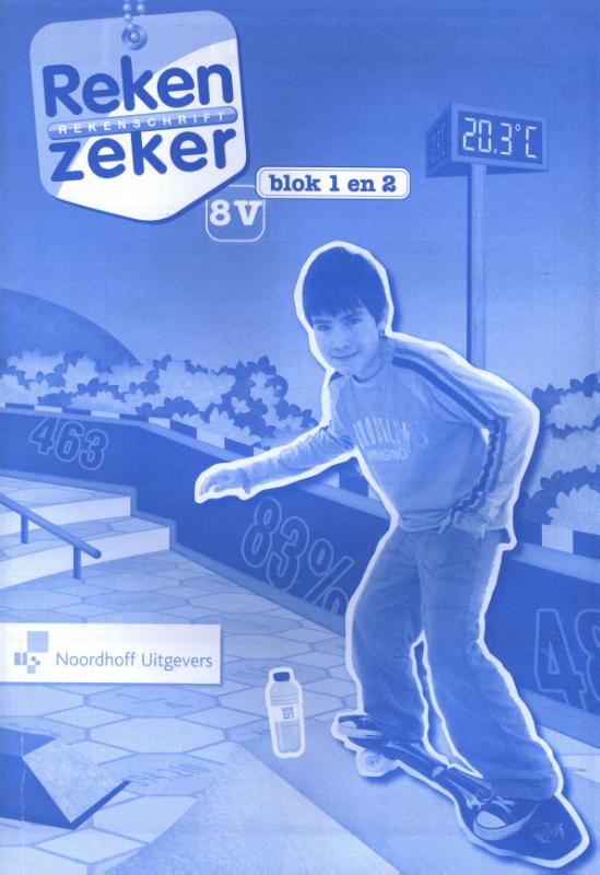 Reken zeker rekenschrift 8V 1-2