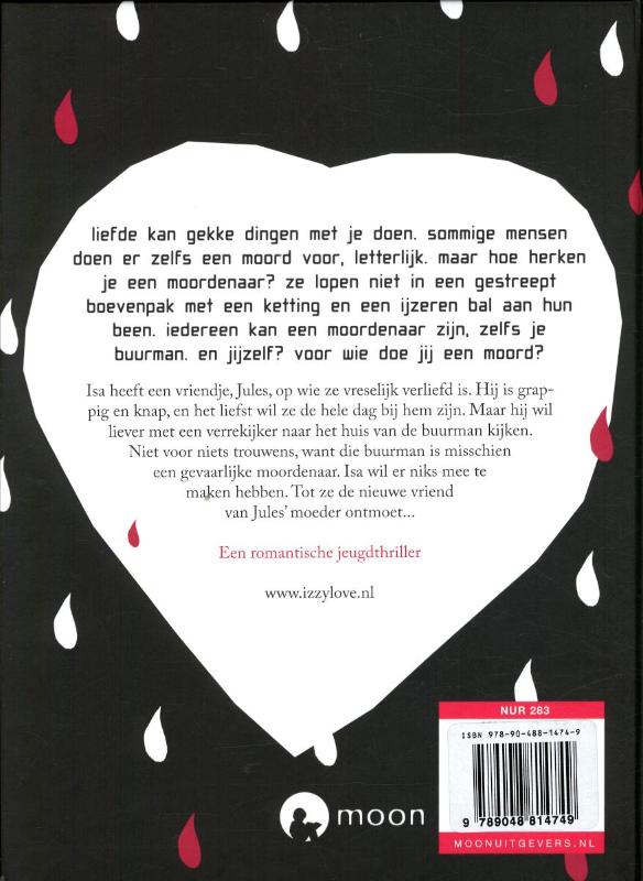 Voor wie doe jij een moord? door IzzyLove achterkant