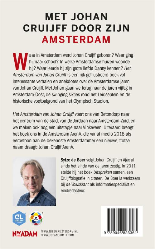 Het Amsterdam van Johan Cruijff achterkant