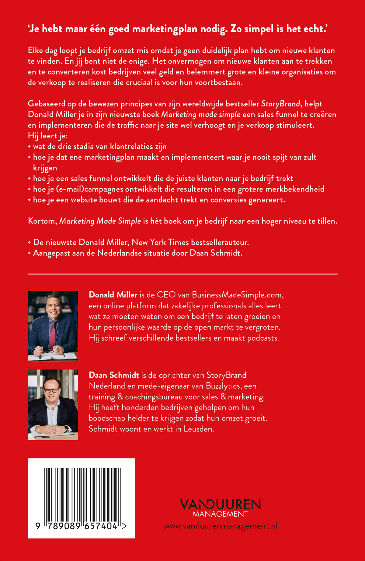 Marketing made simple achterkant