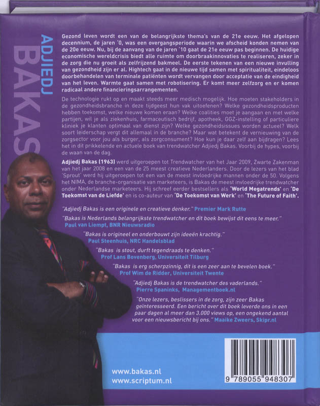 De toekomst van gezondheid De toekomst van gezondheid achterkant