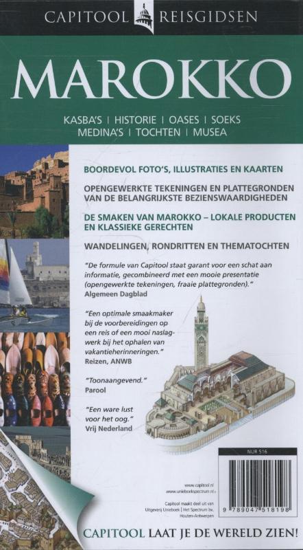 Marokko / Capitool reisgidsen Marokko / Capitool reisgidsen achterkant