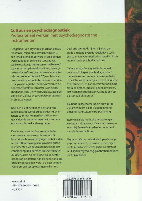 Cultuur en psychodiagnostiek achterkant
