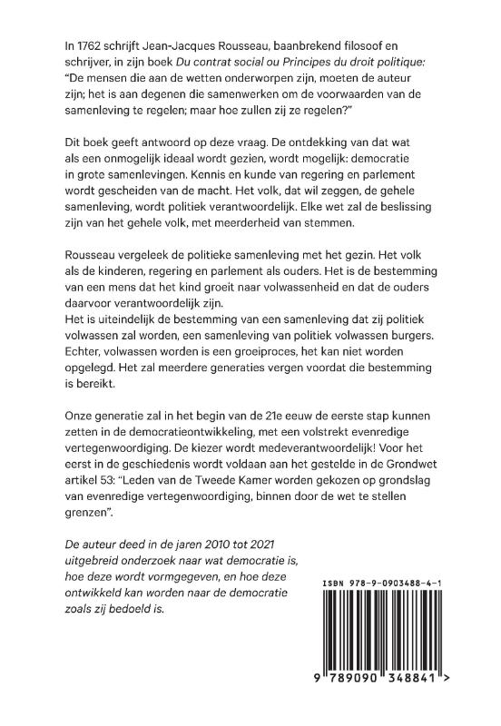 Democratieontwikkeling achterkant