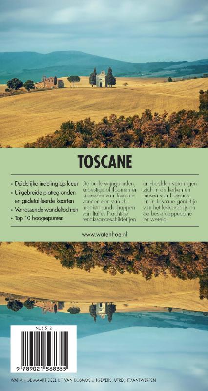 Toscane / Wat & Hoe Reisgids achterkant