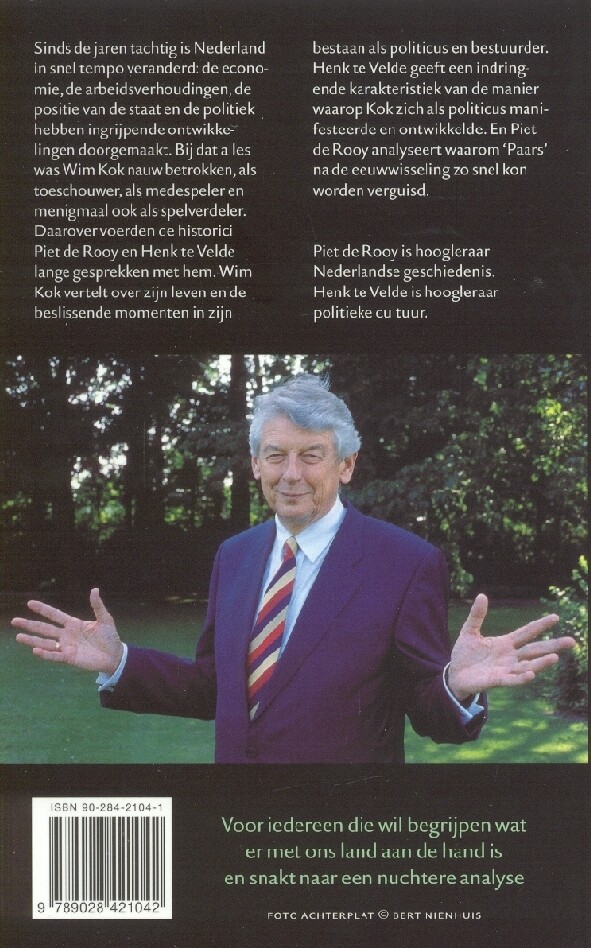 Met Kok over veranderend Nederland achterkant