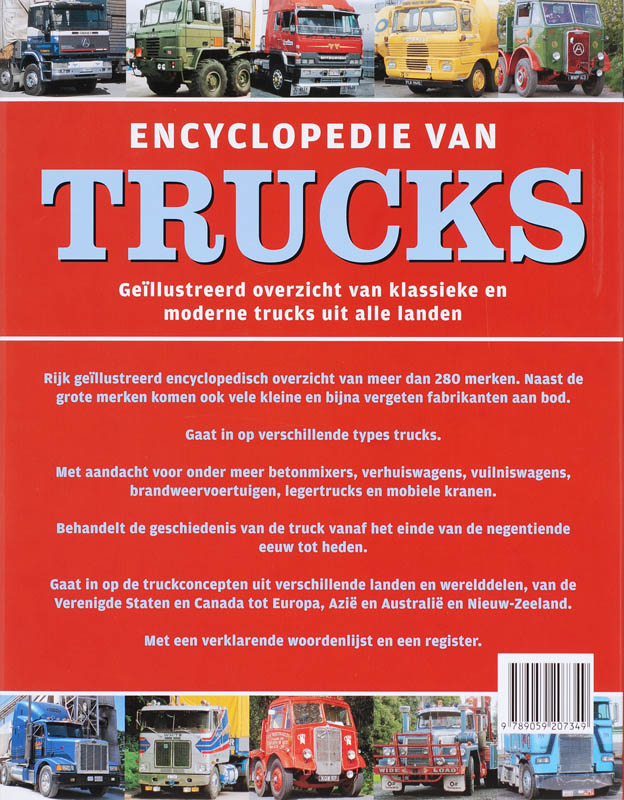 Encyclopedie Van Trucks achterkant