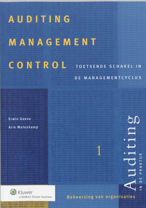Auditing management control / Auditing in de praktijk / 1
