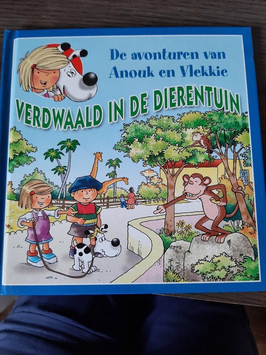 boekenbalie_9789085454694_cover De avonturen Anouk en Vlekkie - Wat een paniek!