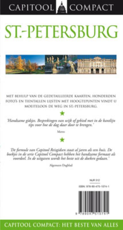 St. Petersburg / Capitool Reisgidsen Top 10 achterkant