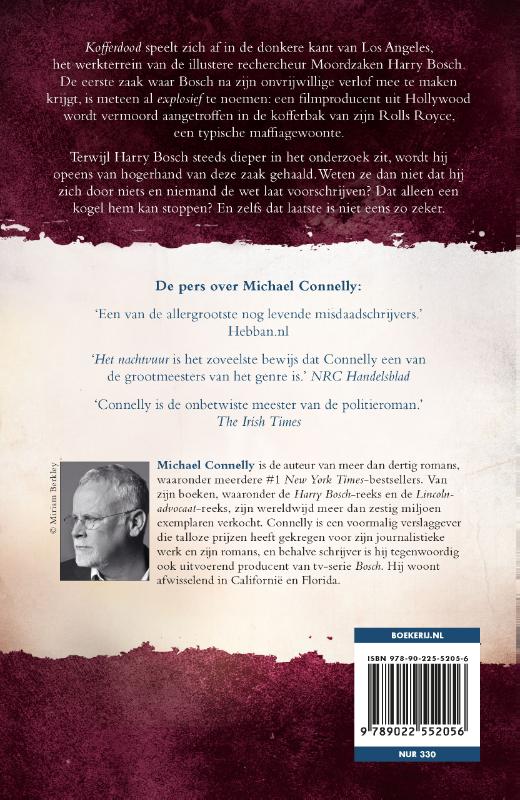Kofferdood / Harry Bosch / 5 achterkant