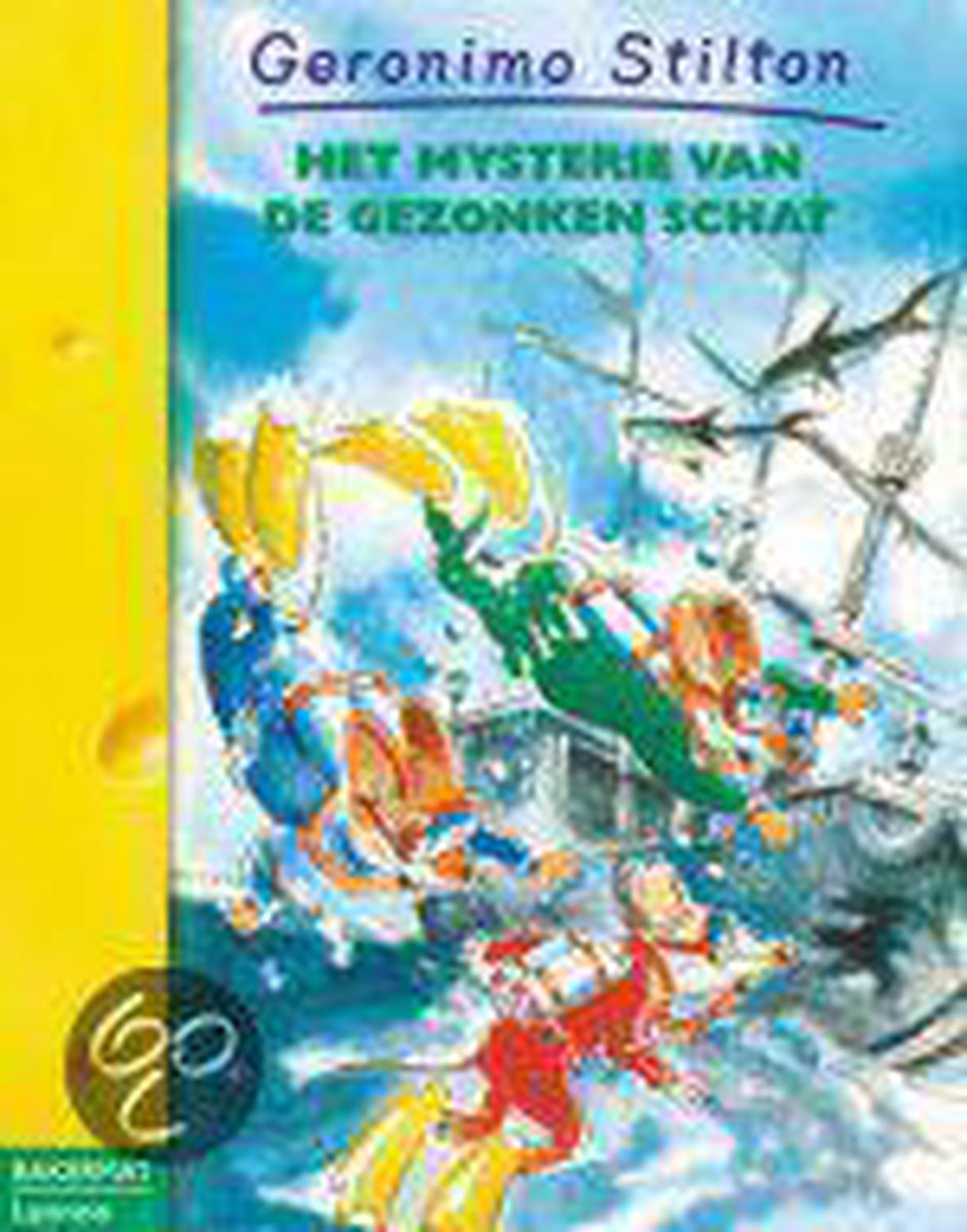 boekenbalie_9789059242913_cover Het mysterie van de gezonken schat / Geronimo Stilton / 5