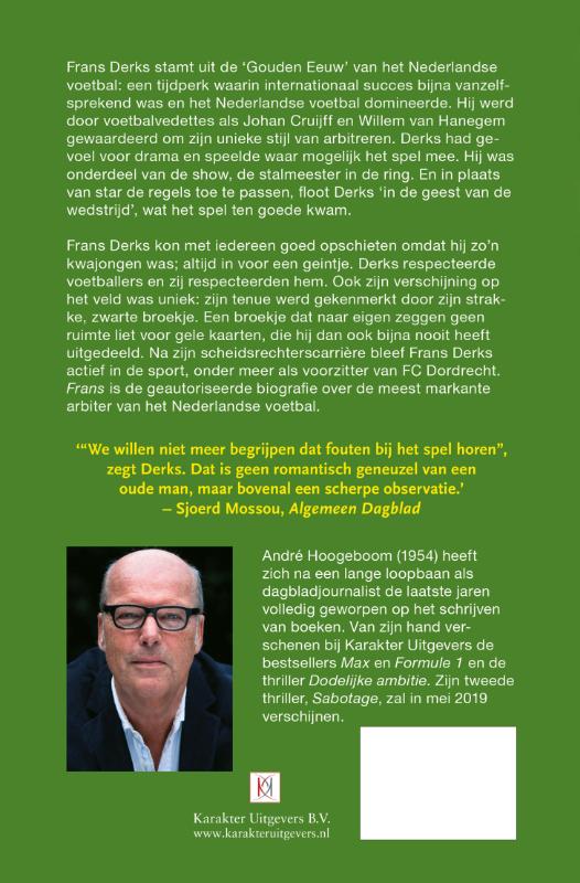 Frans Frans achterkant