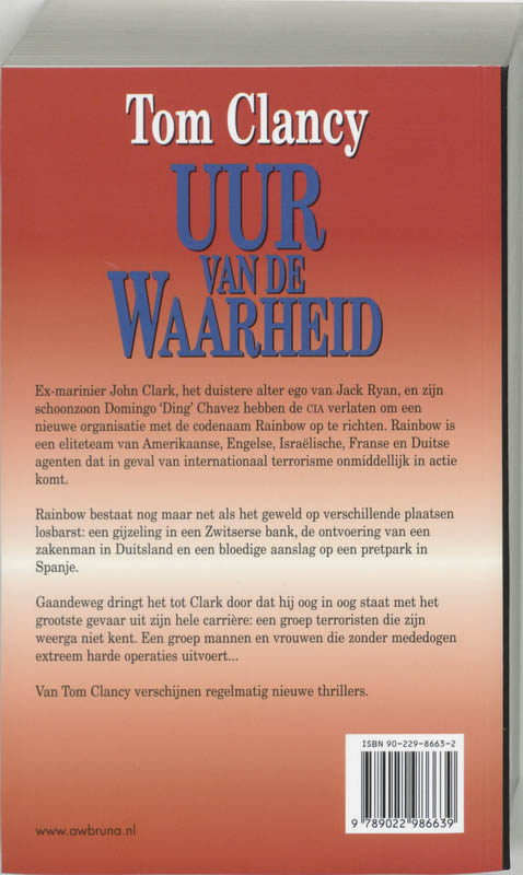 Uur Van De Waarheid achterkant