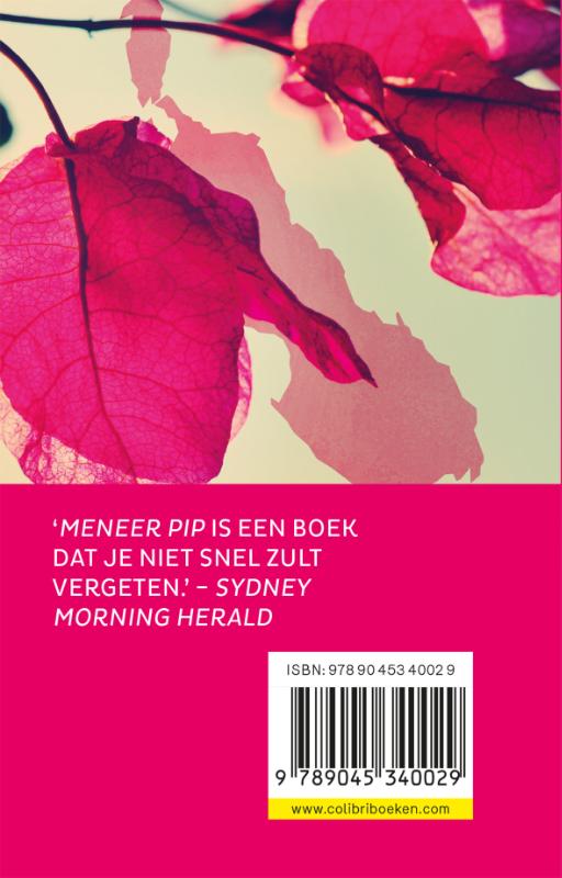 Meneer Pip Meneer Pip / Colibri-bibliotheek achterkant